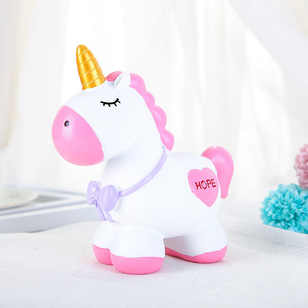 Beautiful Unicorn Piggy Bank